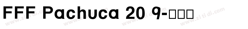 FFF Pachuca 2019字体转换